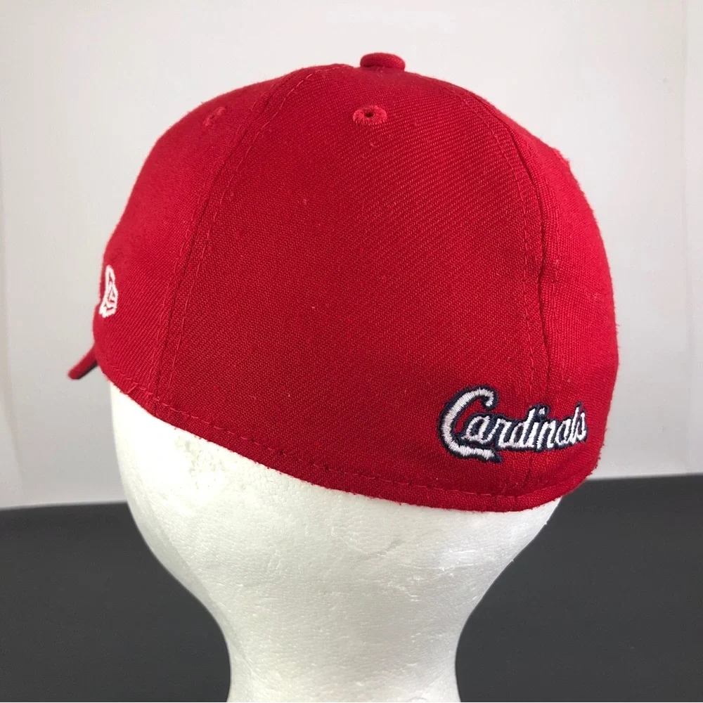 New Era St Louis Cardinals MLB 39Thirty Red Stretch Fitted Youth Baseball‎ Hat